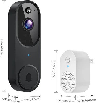 زنگ درب هوشمندمدل:Smart WiFi Doorbell CameraM50