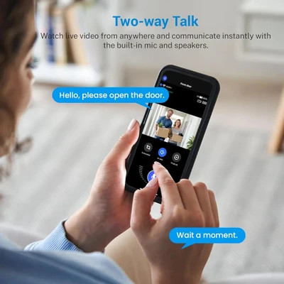 زنگ درب هوشمندمدل:Smart WiFi Doorbell CameraM50