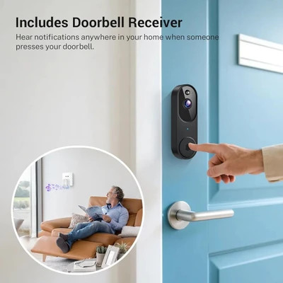 زنگ درب هوشمندمدل:Smart WiFi Doorbell CameraM50